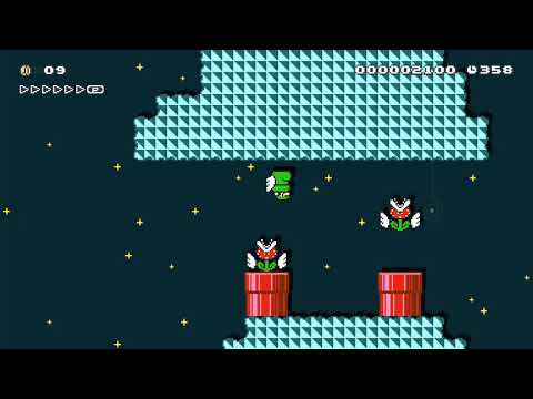 Heading to the Pixel World 2 by landan1234 ~ World Record! - Super Mario Maker 2 - No Commentary 1ca