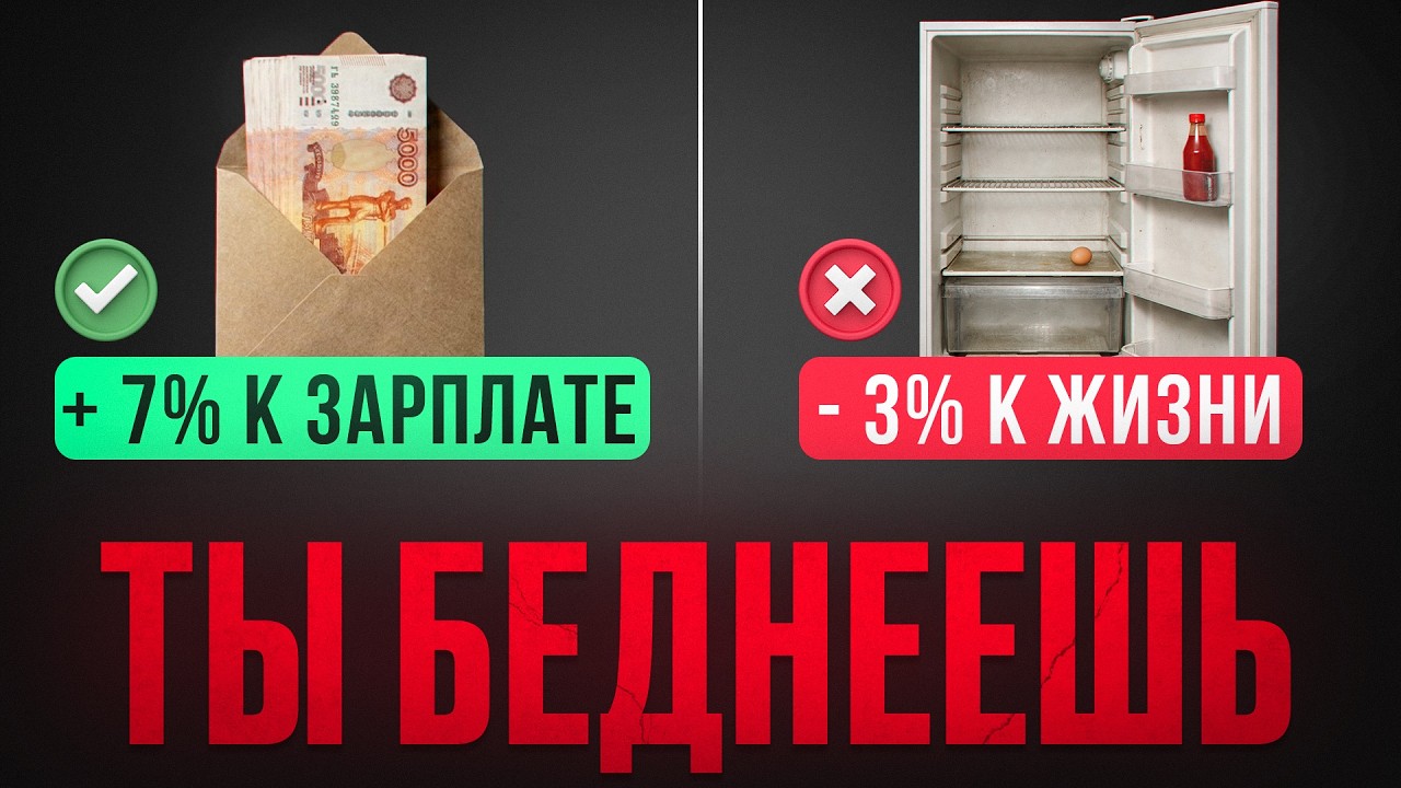 Вот КТО УКРАЛ всю твою прибавку к зарплате! Посмотри это видео если ждешь инд