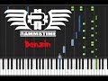Rammstein - Benzin (  ) (Instrumental + Synthesia ...