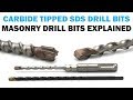 All About Carbide Masonry Concrete Drill Bits | Fasteners 101