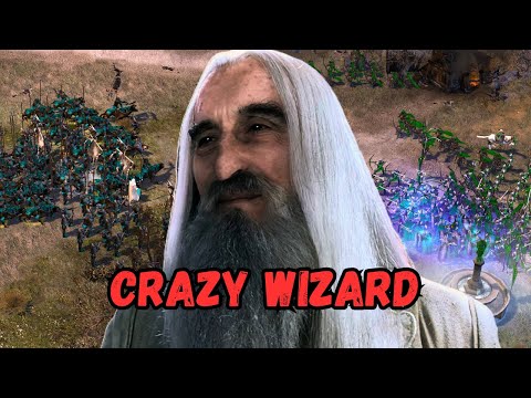 BFME2 FEAT. SARUMAN; THE WHITE WIZARD