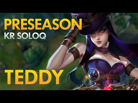 SKT T1 TEDDY - Caitlyn Bot Lane