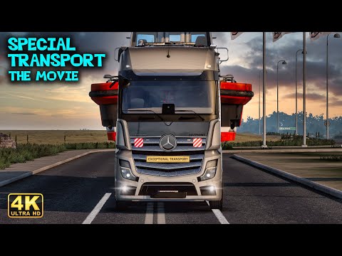 ETS2 1.43 Gameplay 4K | "SPECIAL TRANSPORT" The Movie