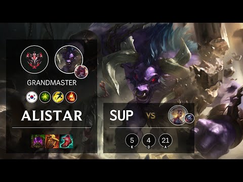 Alistar Support vs Rell - KR Grandmaster Patch 11.5