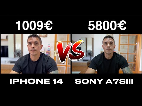 iPhone 14 VS SONY A7SIII