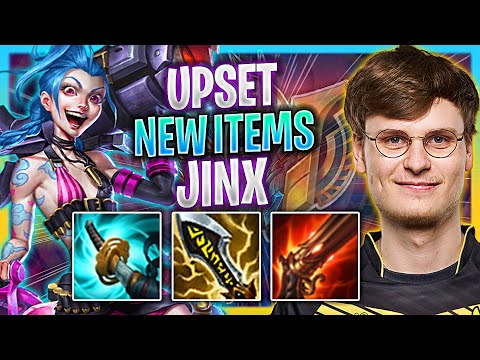 UPSET IS A GOD WITH JINX NEW ITEMS! | VIT Upset Plays Jinx ADC vs Miss Fortune!  Season 2023