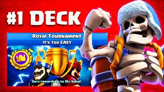 BEST DECK FOR ROYAL GLOBAL TOURNAMENT 🏆 Clash Royale - Deck Guide by Jax