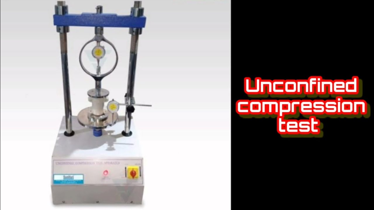 Why is unconfined compression test important? | unconfined compression test | Geotechnical engg.