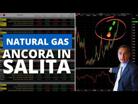 Mercati: Natural Gas continua a salire, Borse Azionarie in calo