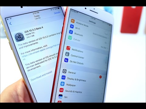 iOS 10.3.2 Beta 4 What's New ?