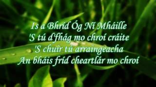 (Lyrics) The Corrs ~ Brid Og Ni Mhaille by Nanastiti Dewi