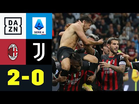 Enttäuschende alte Dame chancenlos in Mailand: Milan - Juventus 2:0 | Serie A | DAZN Highlights