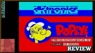 Popeye - on the ZX Spectrum 48K !! with Commentary