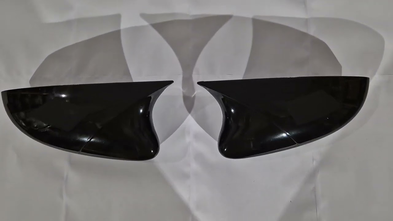 Накладки на Зеркала BMW-Style (с Поворотником, 2 шт) Video 1
