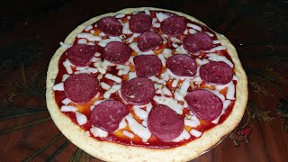 أسرع طريقة لعمل البيتزا 🍕 🍕/ بيتزا بدون عجن // you will never buy pizza 🍕 again