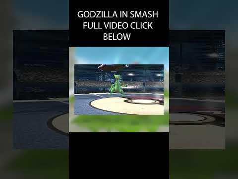 Godzilla In Smash #supersmashbros #nintendo #projectm