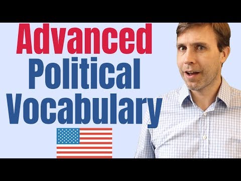Advanced Vocabulary to Understand American Politics 🇺🇸