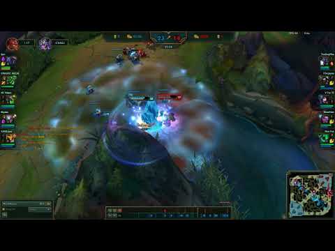 I was stuck between walls :/ - ( Shen vs Trundle )