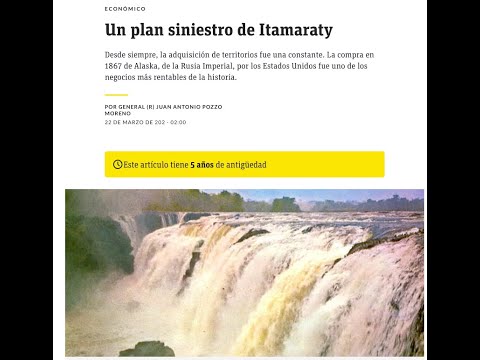 Otro Golpe de Itamaraty en Saltos del Guaira abc Color