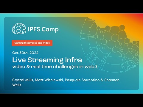 Live streaming infra  - Crystal Mills, Matt Wisniewski, Pasquale Sorrentino, Shannon Wells