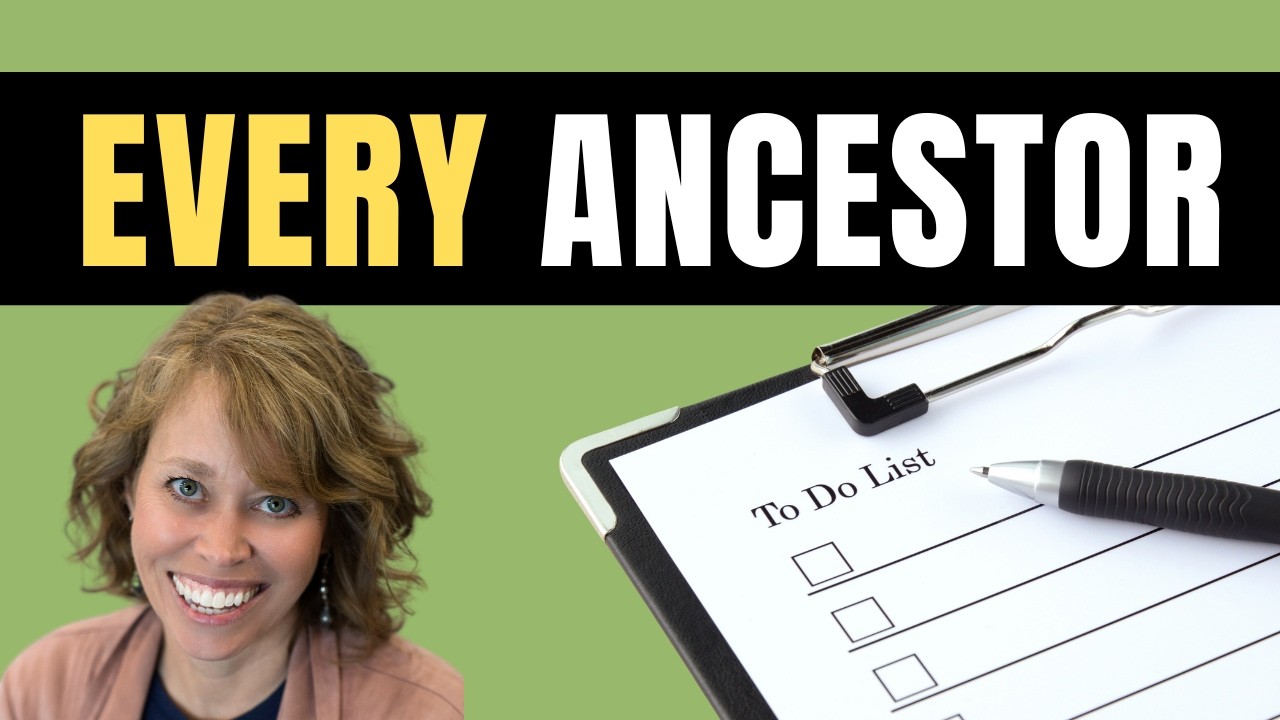 The Genealogy To-Do List: What to Search for With Every Ancestor