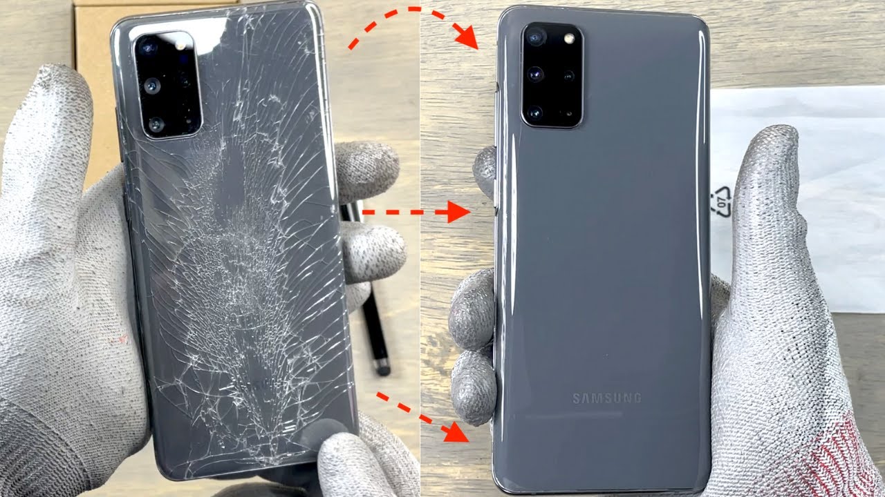 Samsung Galaxy S20 plus Back Glass Repair