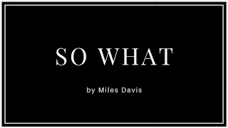 Cocktail Notes || EP. 5 &quot;So What&quot;, by Miles Davis || Classic Martini