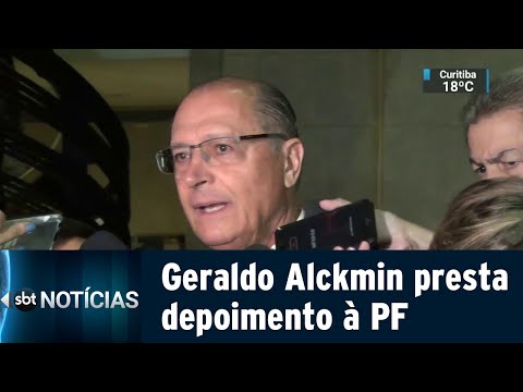 Ex-governador Geraldo Alckmin depõe à PF em inquérito de cartel de obras