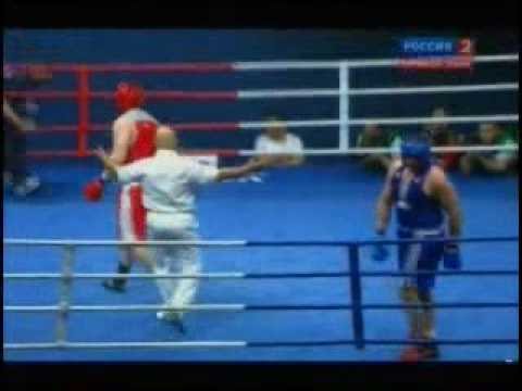 +91kg.Sergey Kuzmin (RUS) -- Roberto Cammarelle (ITA) 09.06.2010