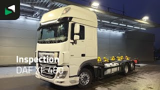 DAF XF 480 6X2 BDF Lift Steering Axle SSC FAN Automatic Retarder Eur container chassis | Image 4 - Autoline