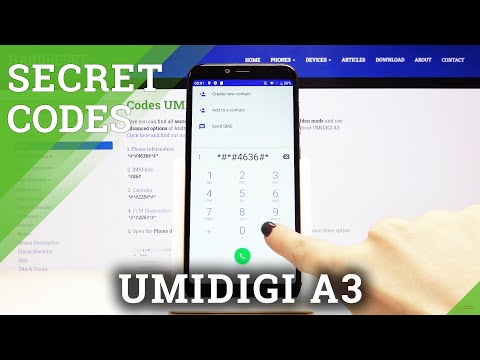 UMIDIGI A3 Discover All Available Secret Codes