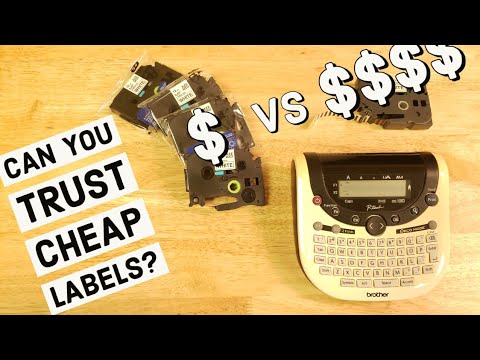 I Tested The Cheapest Label Maker Refills on Amazon for the Brother P-Touch Labeler - TZE231 TZE-231