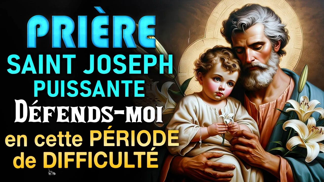 Prière PUISSANTE à SAINT JOSEPH pour Débloquer Toute Situation - Débloquer une situation difficile