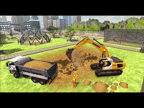 Animal Zoo Construction Simulator 2018 - Android Gameplay