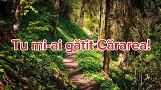 Tu mi-ai gătit Cărarea!