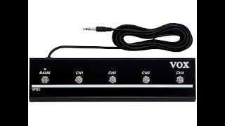 Video thumbnail for SIMISOL - VOX VFS5 Pedal Footswich VT Valvetronix by SIMISOL