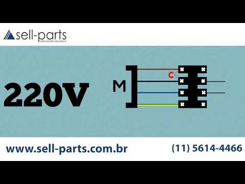 Esquema de ligação Axial 220V