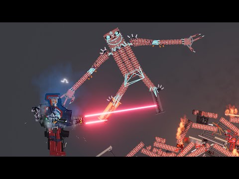 Robotican Special Forces vs Brick Golem - People Playground 1.22