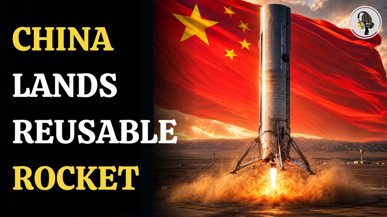 China Lands Reusable Rocket Booster, Closing Gap With SpaceX | WION Podcast
