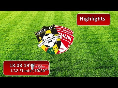 FC Signal Bernex-Confignon 0-2 FC Thun 