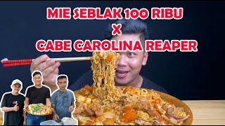 Download lagu MAKAN SEBLAK 100 RIBU JADI SATU PAKE CABE TERPEDAS DIDUNIA mp3