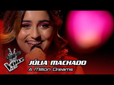 Júlia Machado - "A Million Dreams" | Semifinal | The Voice Kids