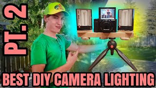 Homemade Vlog Camera Lighting Mount (Part 2)