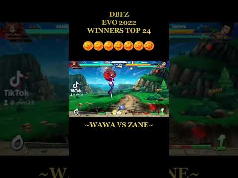 EVO 2022 DBFZ Winners Top 24 Wawa VS Zane Best Highlights! #shorts