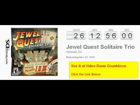Jewel Quest Solitaire Trio Nintendo DS