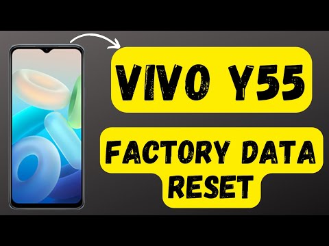 Vivo Y55 Factory Data Reset || Vivo Y55 Clear cache {V2127}