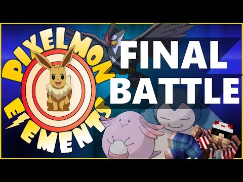 Minecraft Pixelmon Elements Finale: CHAMPION BATTLE! (Pixelmon Egglocke & Pixelmon Island Spinoff)