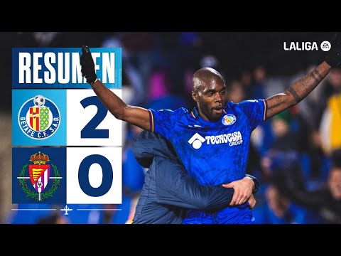 RESUMEN GETAFE CF 2 - 0 REAL VALLADOLID | LALIGA EASPORTS