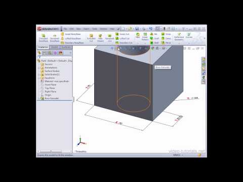 Solidworks 2013 Video Tutorials - Using Equations in your Sketching