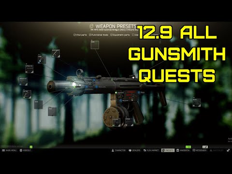 12.9 Tarkov Gunsmith 1-16 Tutorial